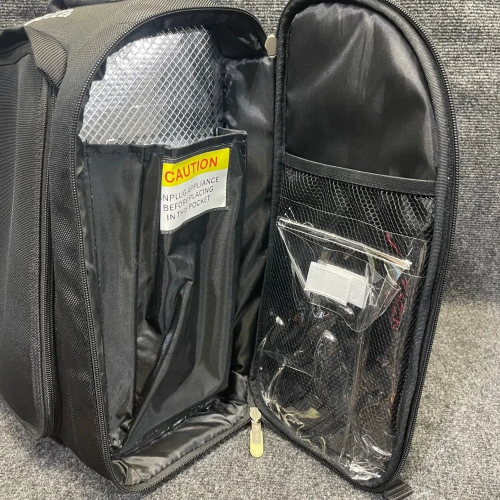 Zuca Artist Backpack Black Professional Business Organizer Tech Tool Travel Bag